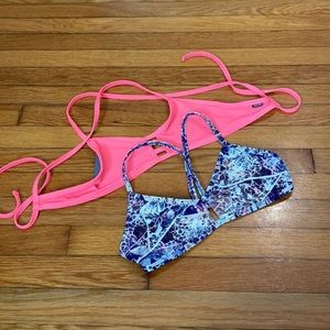 Pink Tomcat Jolyn top Large and Bennet Bikini Jolyn Top large